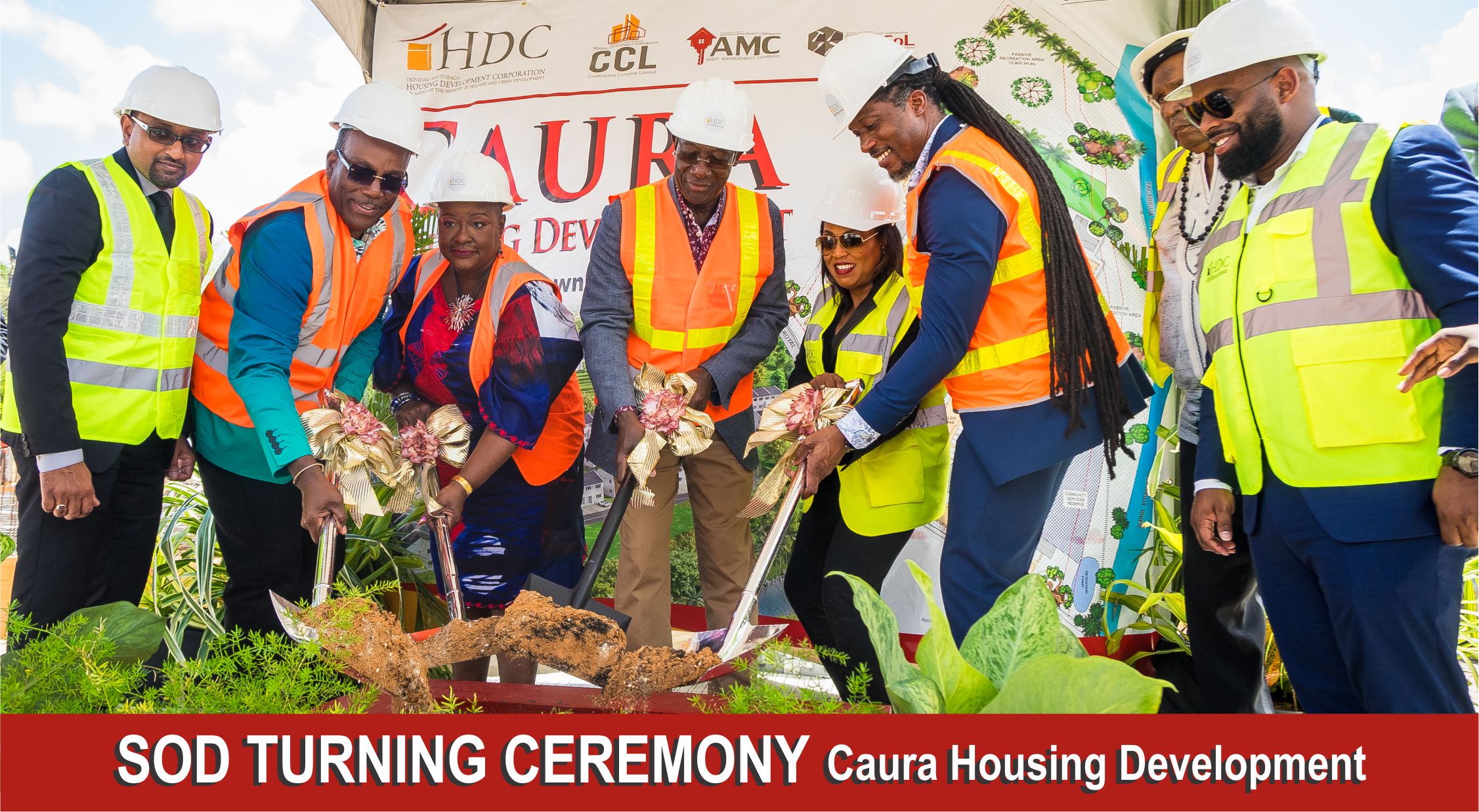 HDC SOD Turning Ceremony: Caura Housing Development
